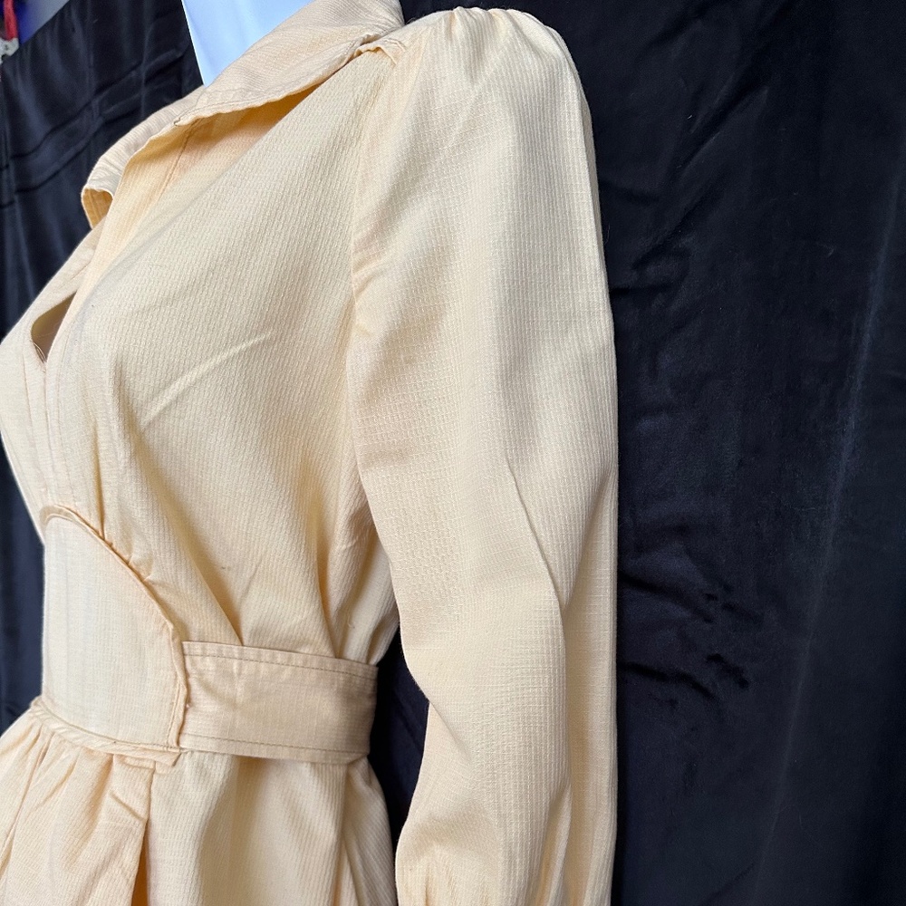 Sound Girl vintage style yellow dress size S - Picture 3 of 7